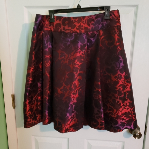 Lane Bryant Dresses & Skirts - Nwot Lane Bryant Red Purple Jewel Tone Satin sz16
